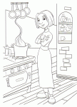 Dessin de cuisine ratatouille 