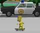 Simpsons - Action - BartSkate