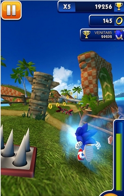 sonic dash